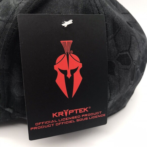 Kryptek Camo Charcoal Hat Phantom Rider Logo Unisex Snapback Baseball Cap NWT - Picture 6 of 10